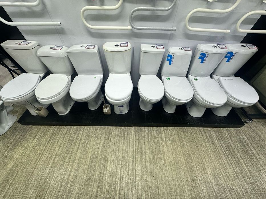 Унитаз напольный, чаша генуя .