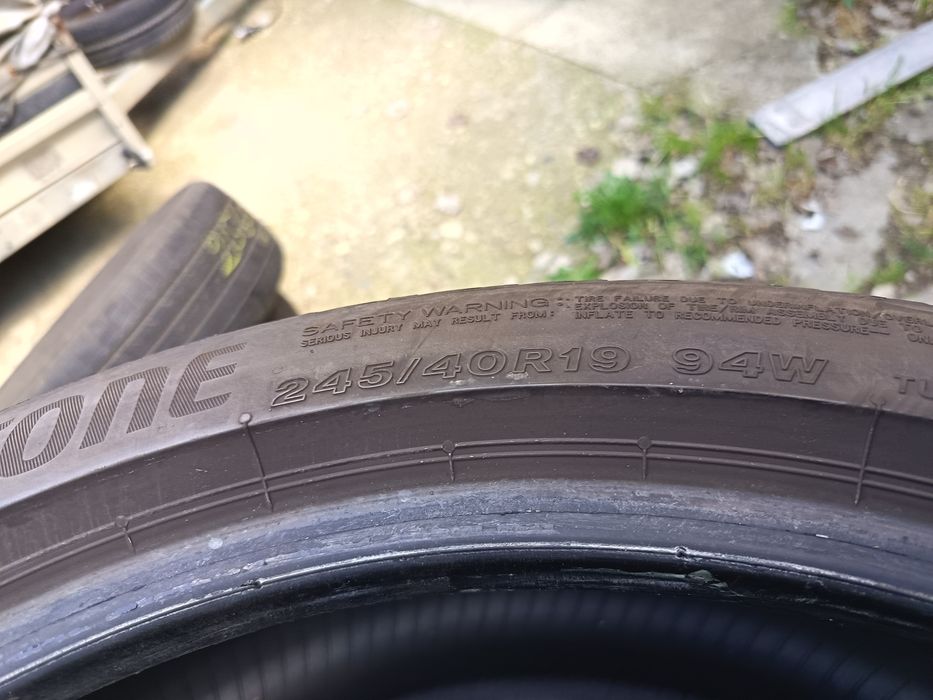 Anvelope vara 245 40 19 Bridgestone 2021 5mm