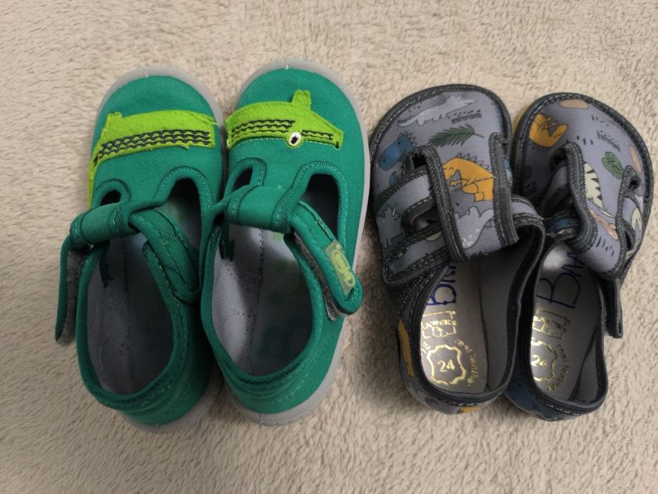 Детски пантофи запазени