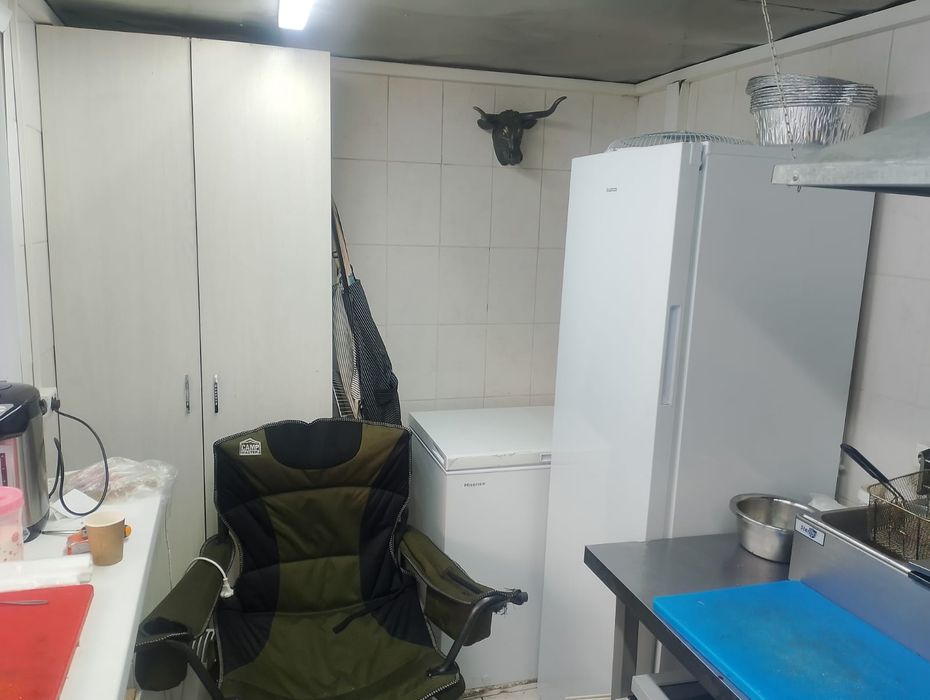 Павельон с оборудованием