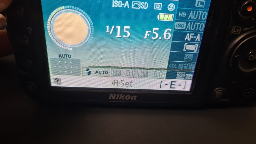 DSLR Nikon D3100 + blitz SB-600 + 2 obiective