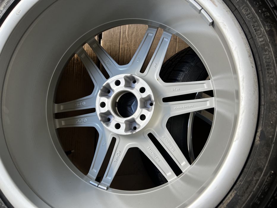 Jante NOI Mercedes C , E classe AMG A2074011302 18 inch’ + anvel iarna NOI 235/40/18 , Continental  !