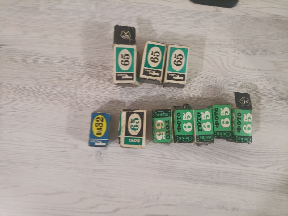 Фотоплёнки советские