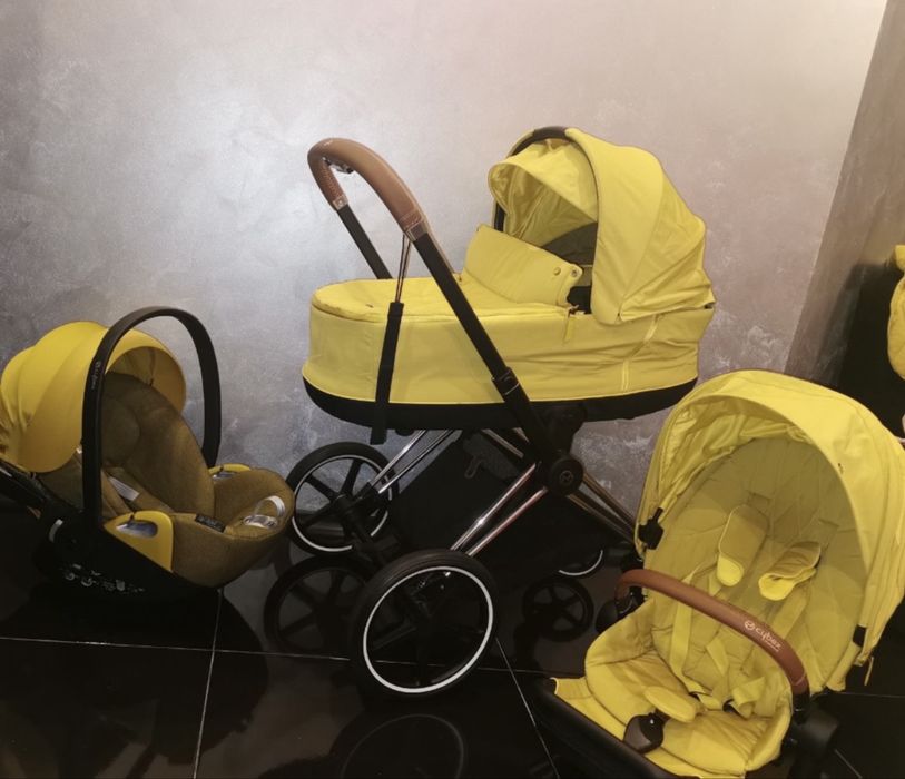 Cybex Priam 3 горчица