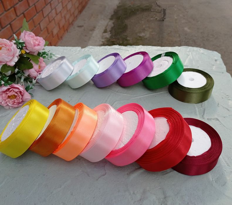 Ленты подарочные, атласные
