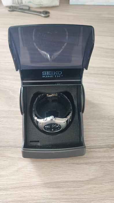 Seiko Kinetic Arctura Chronograph Jorg Hysek 1997