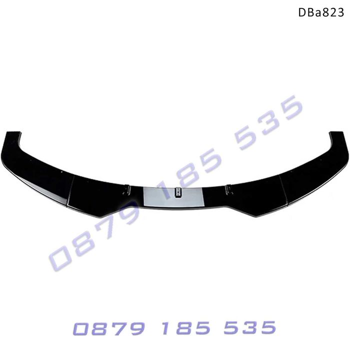 Черен лип спойлер предна броня BMW 3 F30 F31 12-19 бмв ф30 тунинг