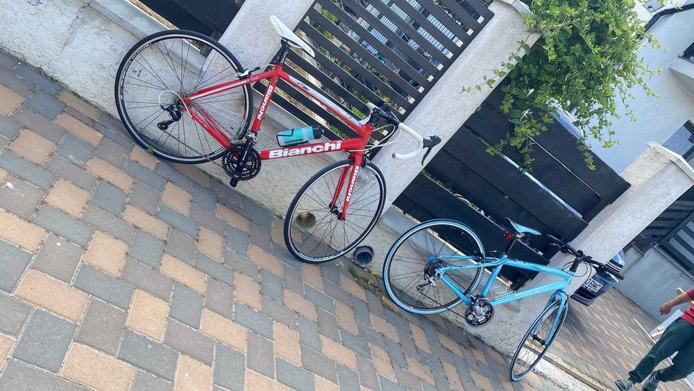 Vand 2 biciclete cursiere  Treka / Bianchi