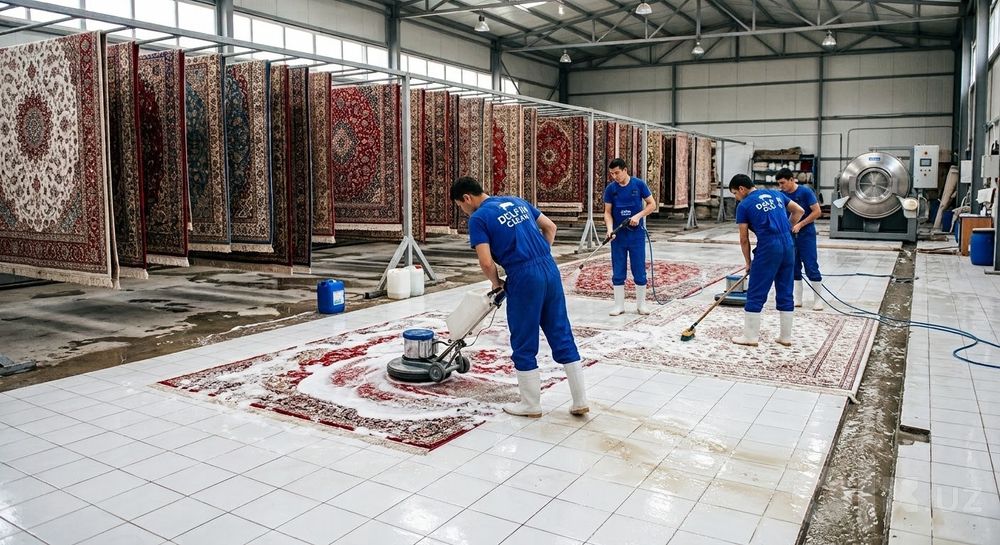 12 mingdan boshlab gilam yuvish