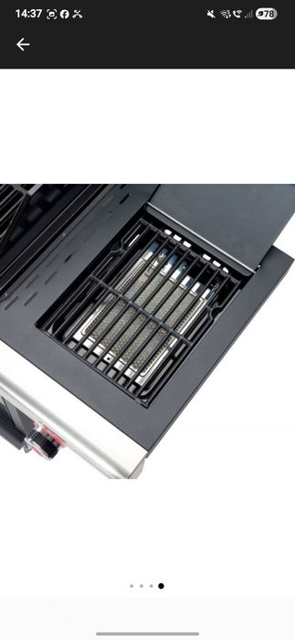 Gratar Triton 3.1 MAXX arzatoare de 3.5 kw fiecare,arzator lateral de