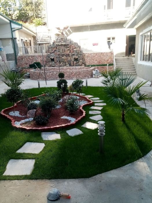 Газон екиш хизмати yevro gazon tayor rulonik ekish hizmati