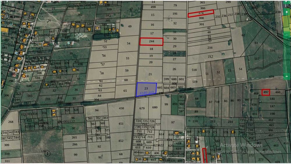 Продава се Парцел в Пловдив, Беломорски - 4346 кв.м за 71 €/кв.м - Снимка #6