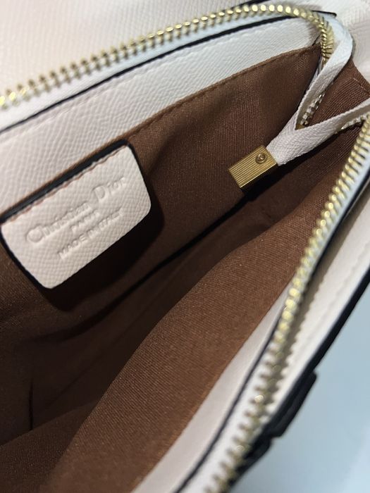 Geanta Dio r Alba/Neagra Piele Premium / 2026