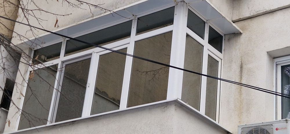 Geam termopan balcon +camera cu sticla reflexiva