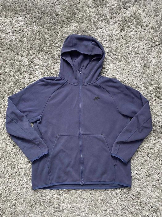 bluza nike tech fleece bleumarin
