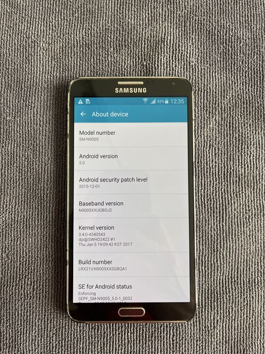 Samsung galaxy note 3 N9005 с нова батерия