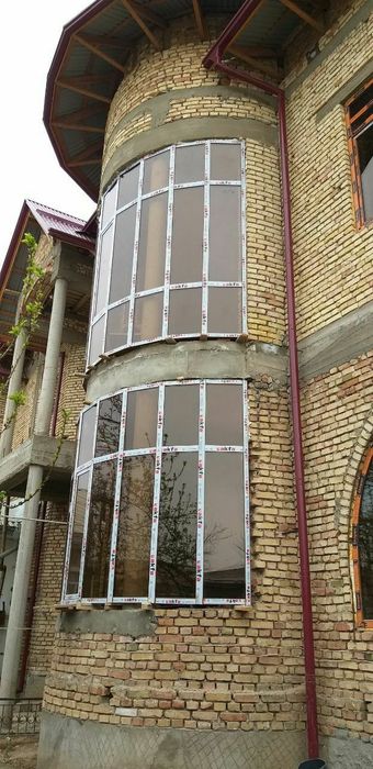 Акфа Экопен Остекление фасадов Перегородки