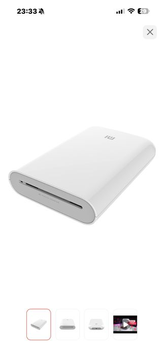 Продам мини фотопринтер xiaomi mi