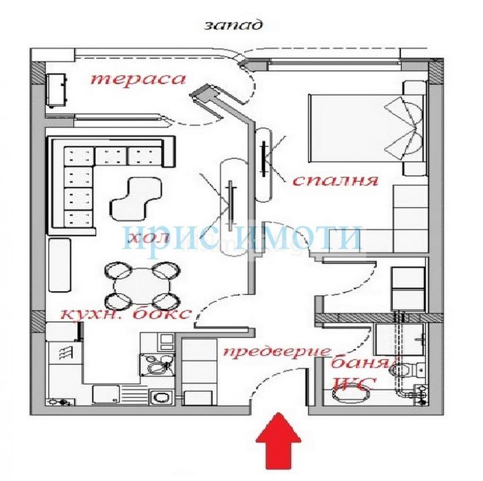 Продава се Двустаен апартамент в София, Малинова долина - 79 кв.м за 2323 €/кв.м - Снимка #8