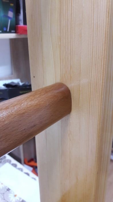 Spalier recuperare 240/80 cm, 11 trepte, nelacuit