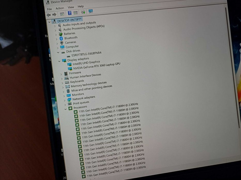 240Hz Gigabyte AORUS Core™ i7-11H/RTX 3060 6GB GDDR6/32GB RAM/1TB SSD