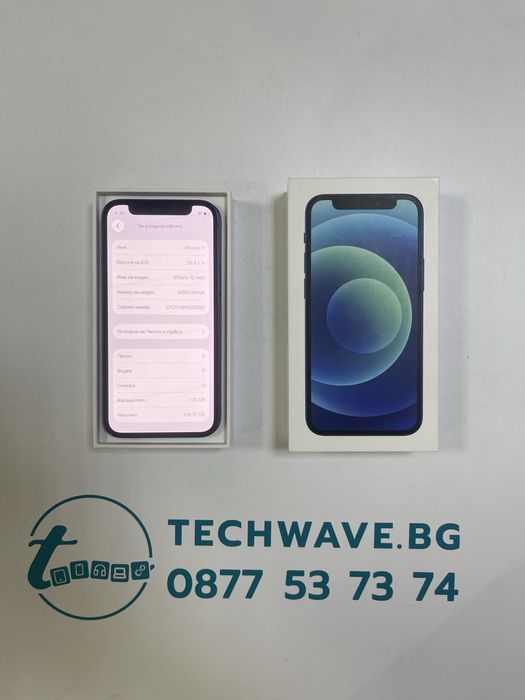 Apple iPhone 12 mini 128GB Blue 100%