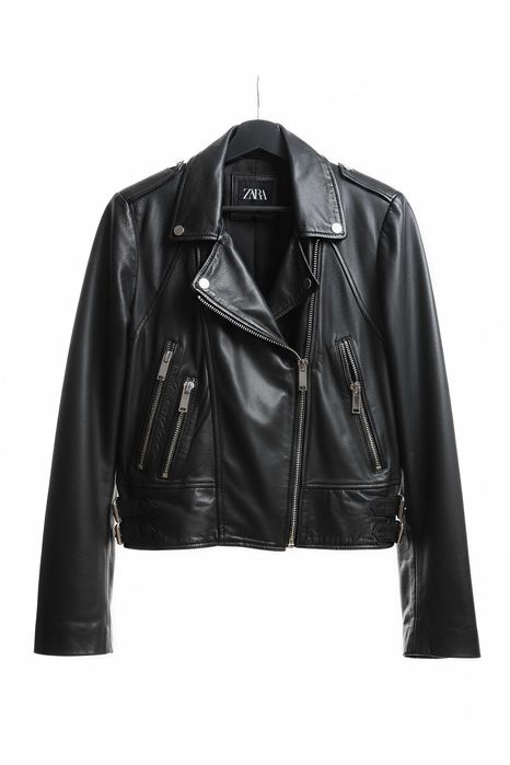 Коженото яке ZARA, размер М