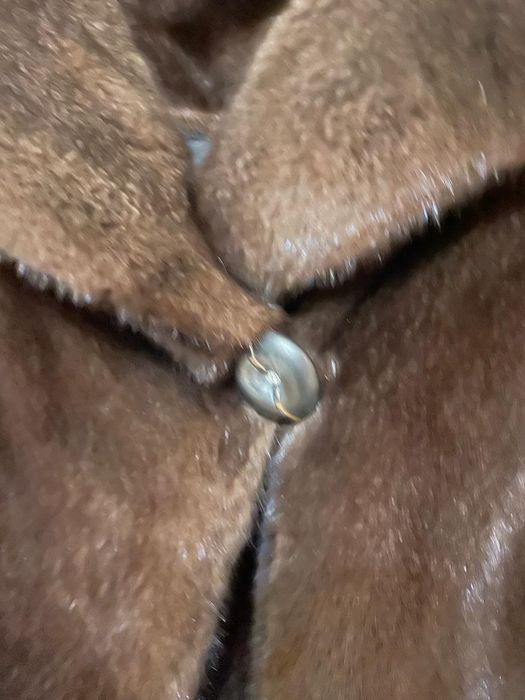 Норковая шуба оверсайз