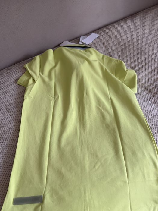 Поло Lacoste жолтая