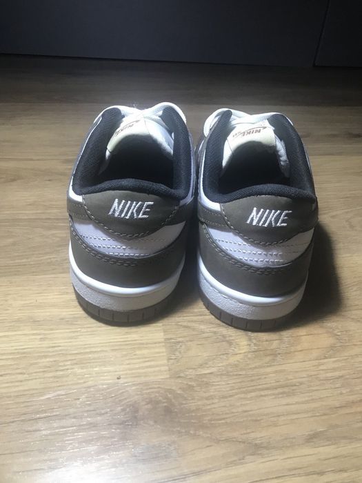 Кроссовки Nike dunks low pro в коричневом цвете