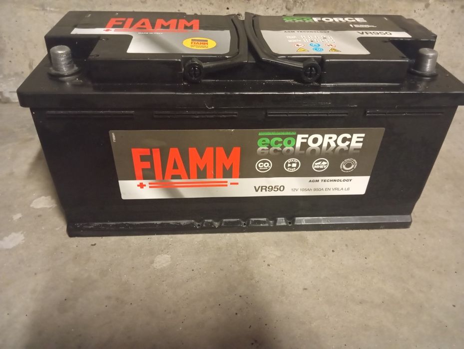 Baterie auto BMW X6 r 105 amperi Agm Start Stop import Germania