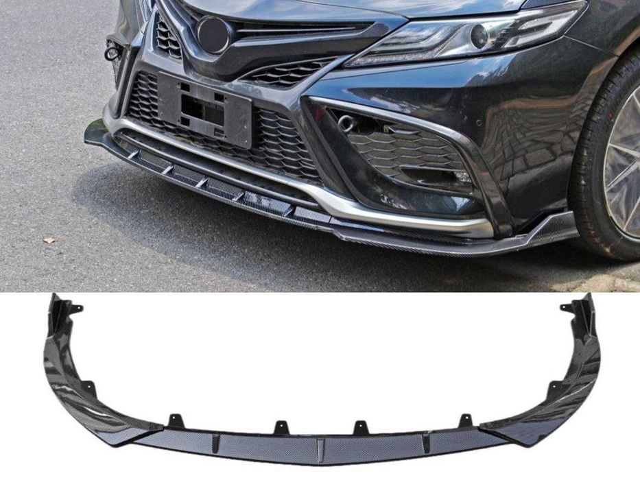 Передняя губа на Toyota Camry 75 обвес тюнинг