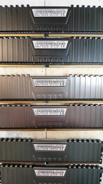 Memorii 16gb, 32gb DDR4 3200 Corsair, Kit 2 x 16GB DDR4 3200
