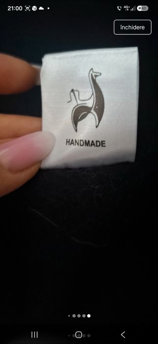 Palton alpaca cu blana vulpe.9