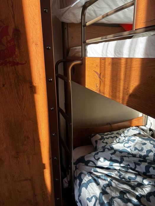 Двуетажно детско легло "Пират" на Чилек / Cilek