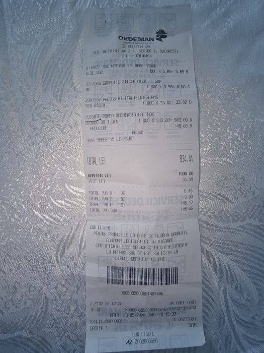 Vand pompa submersibila