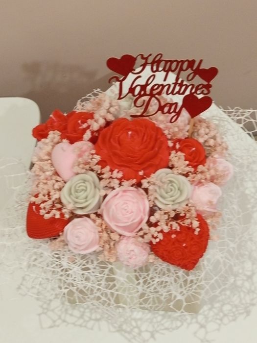 Букети от соев восък в луксозна кутия