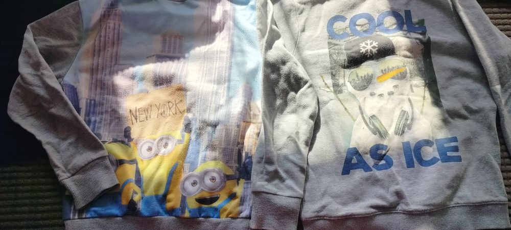 Лот зимни дрехи блузи и долнища за момче 8-9 години