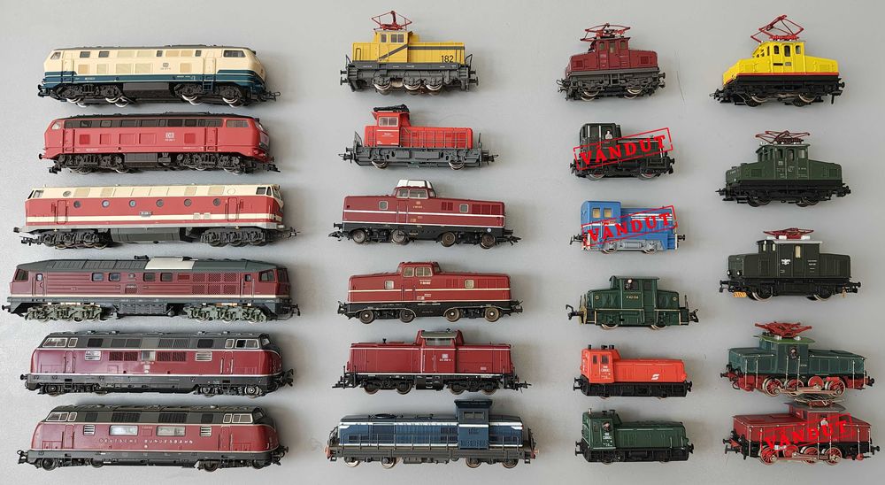 Locomotive trenulet electric H0, Piko, Roco, Trix