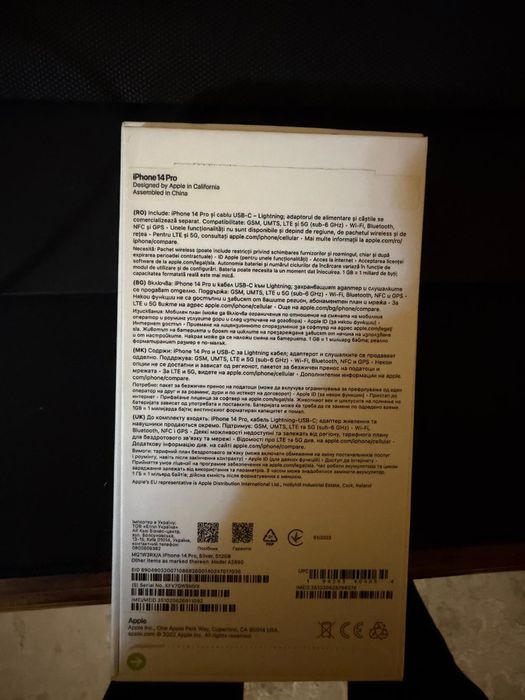 Iphone 14 pro silver 512Gb sanatate baterie 87%