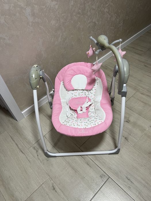 Бебешка люлка розова