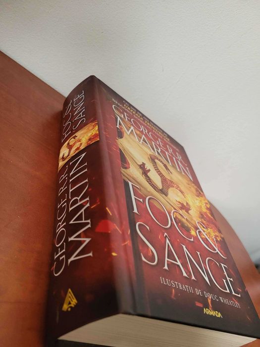 George R.R Martin Foc & Sange (Fire & Blood) Hardcover in romana-carte Fantasy