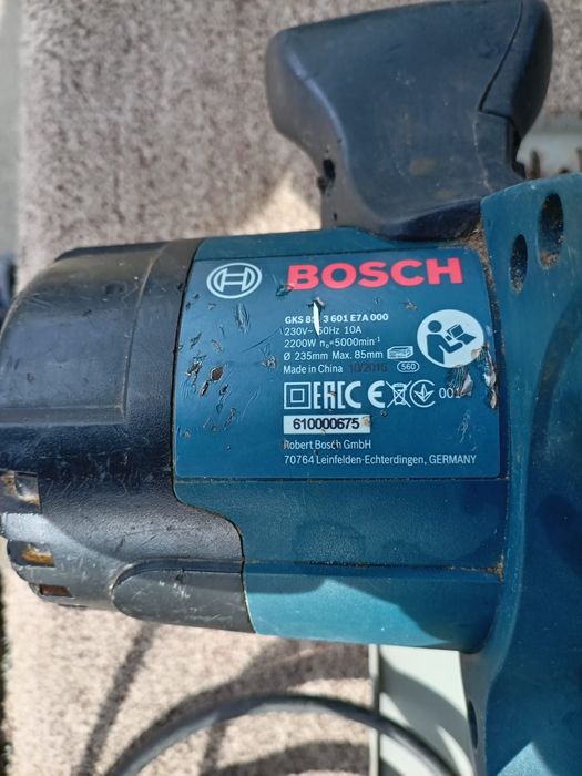 Circular de mâna bosch