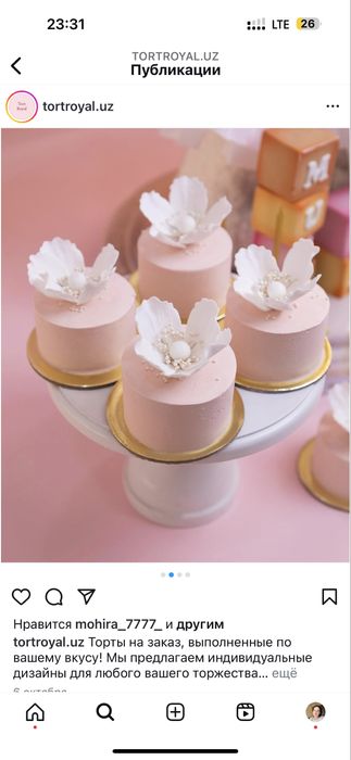 Обучаю - делать торты и пирожные