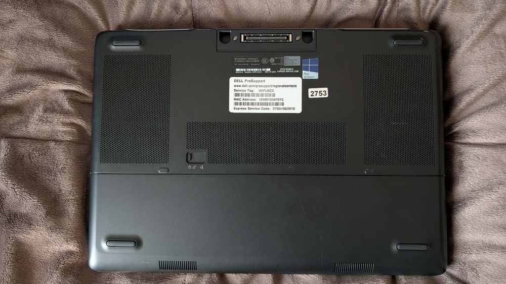 Laptop Workstation Dell Precision 7510 Xeon 2.9GHz 32GB RAM