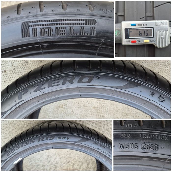 O bucată 255/35 R19 vară - una Pirelli