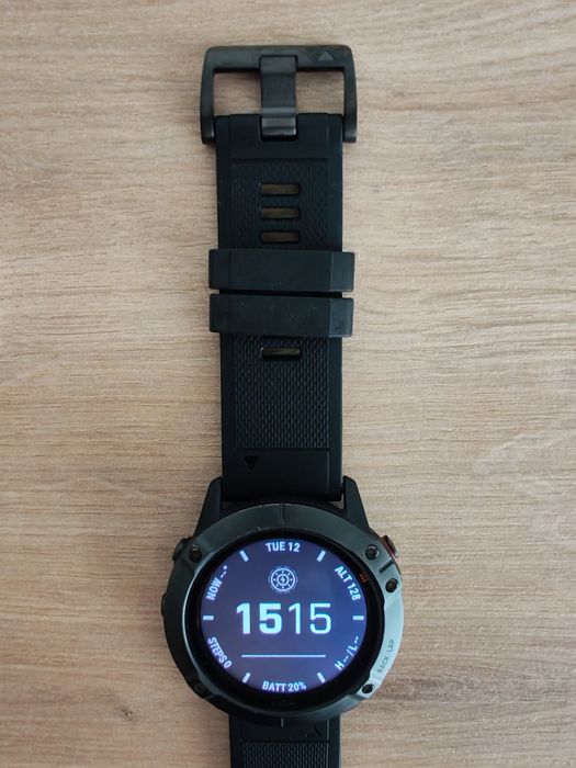 Garmin Fenix 6X PRO Solar stare bunal/Fenix 6 Pro, 51 mm, 47 mm diametru, curele Garmin