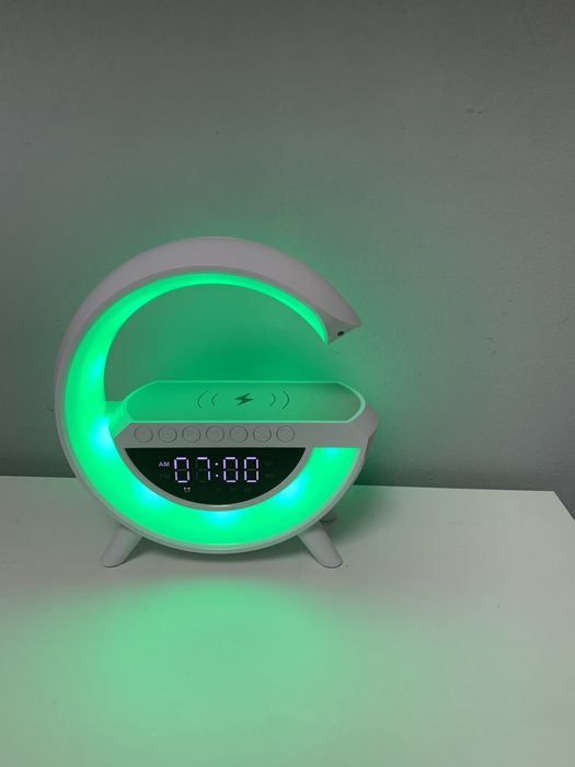 Boxa Bluetooth  LED display incarcare wireless ceas cu alarma