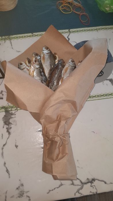 Букет из рыбы/ кепкен байлықтардың букет