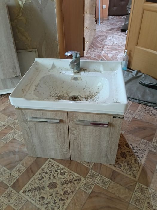 Раковина в хорошем состоянии